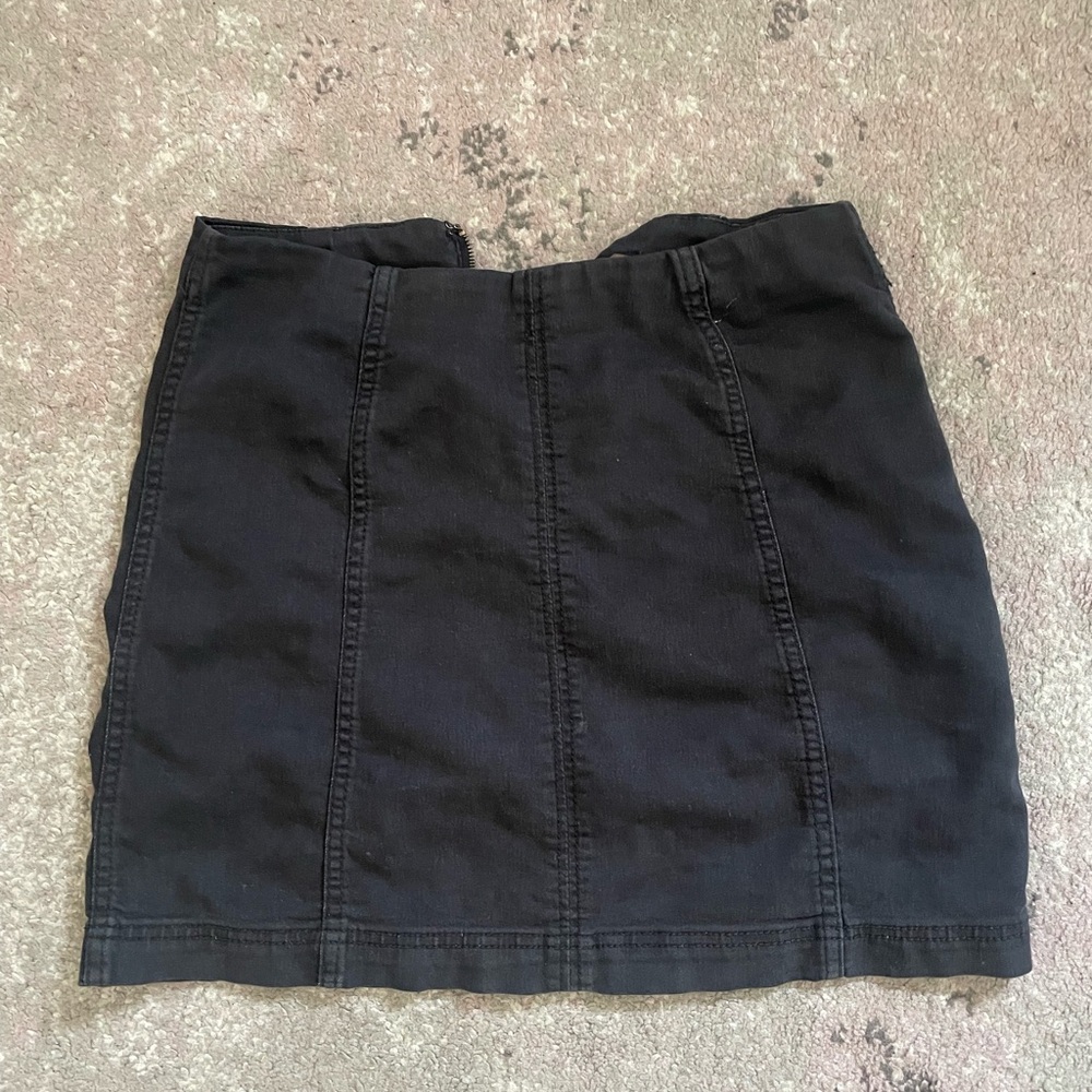 Modern Femme Wash Black Free People Skirt